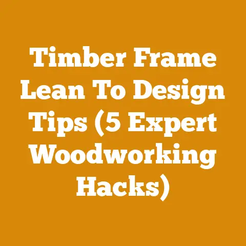 Timber Frame Lean To Design Tips (5 Expert Woodworking Hacks)