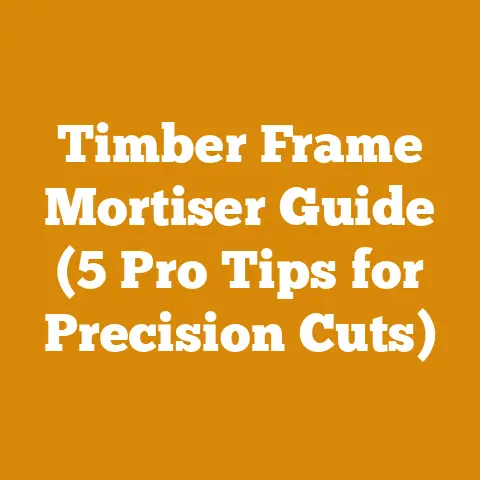 Timber Frame Mortiser Guide (5 Pro Tips for Precision Cuts)