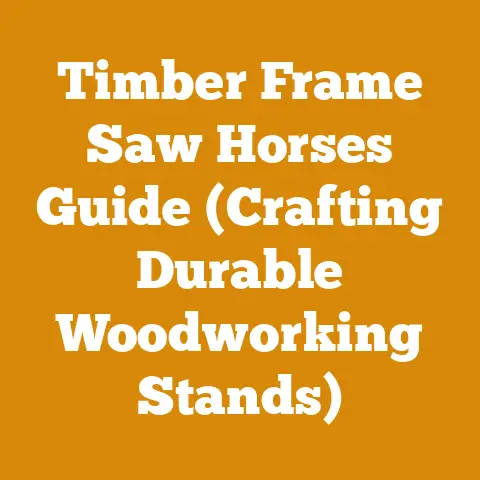Timber Frame Saw Horses Guide (Crafting Durable Woodworking Stands)