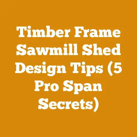Timber Frame Sawmill Shed Design Tips (5 Pro Span Secrets)