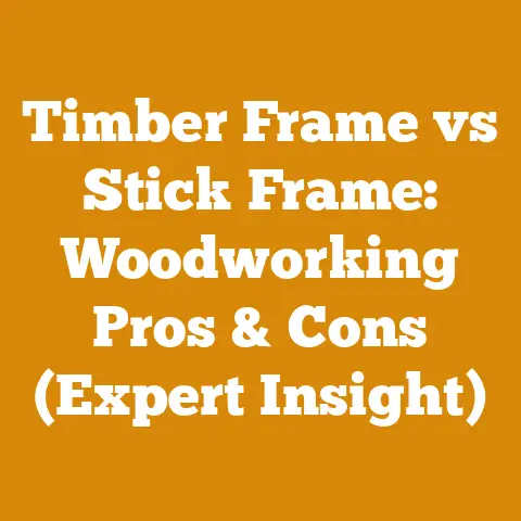Timber Frame vs Stick Frame: Woodworking Pros & Cons (Expert Insight)