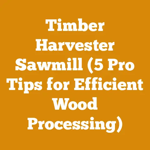 Timber Harvester Sawmill (5 Pro Tips for Efficient Wood Processing)