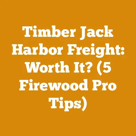 Timber Jack Harbor Freight: Worth It? (5 Firewood Pro Tips)