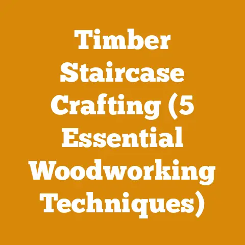 Timber Staircase Crafting (5 Essential Woodworking Techniques)