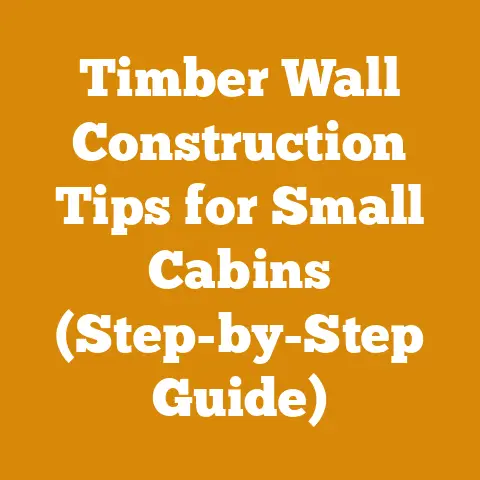 Timber Wall Construction Tips for Small Cabins (Step-by-Step Guide)