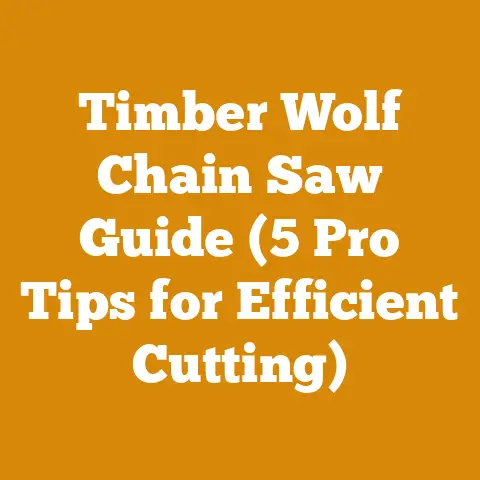Timber Wolf Chain Saw Guide (5 Pro Tips for Efficient Cutting)
