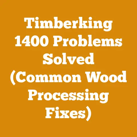 Timberking 1400 Problems Solved (Common Wood Processing Fixes)