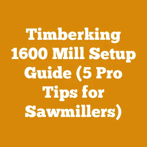 Timberking 1600 Mill Setup Guide (5 Pro Tips for Sawmillers)