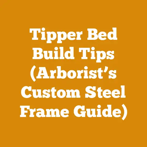Tipper Bed Build Tips (Arborist’s Custom Steel Frame Guide)