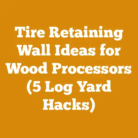 Tire Retaining Wall Ideas for Wood Processors (5 Log Yard Hacks)