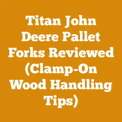 Titan John Deere Pallet Forks Reviewed (Clamp-On Wood Handling Tips)