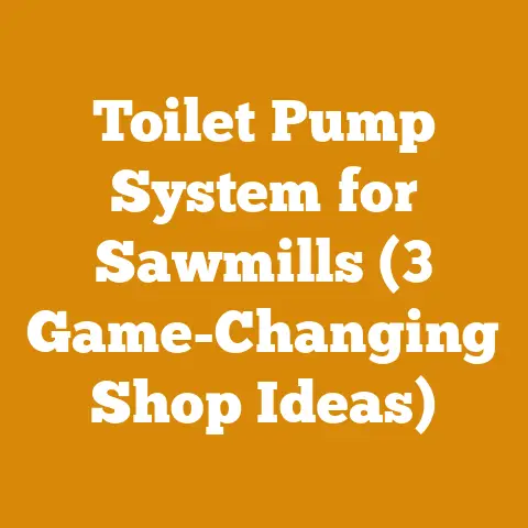 Toilet Pump System for Sawmills (3 Game-Changing Shop Ideas)