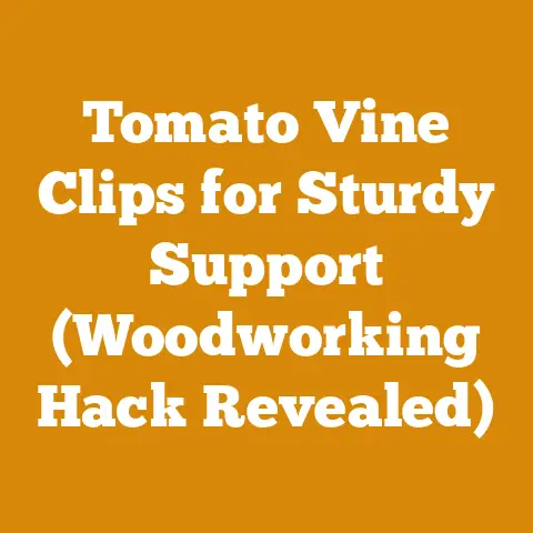 Tomato Vine Clips for Sturdy Support (Woodworking Hack Revealed)