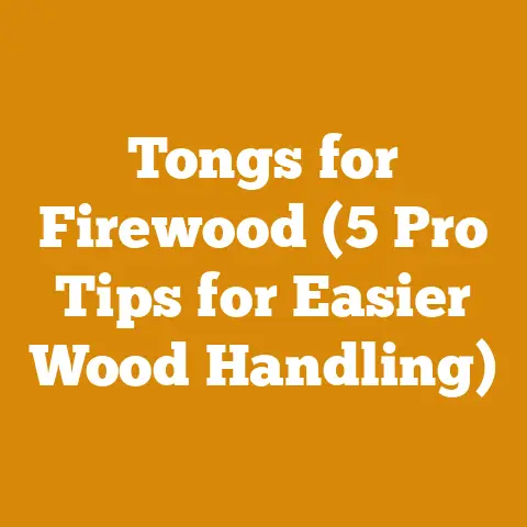 Tongs for Firewood (5 Pro Tips for Easier Wood Handling)