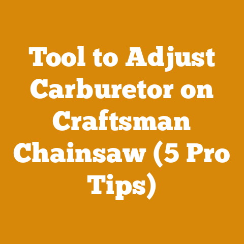 Tool to Adjust Carburetor on Craftsman Chainsaw (5 Pro Tips)