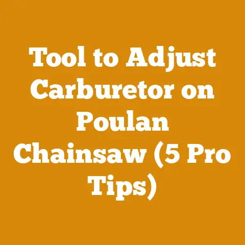 Tool to Adjust Carburetor on Poulan Chainsaw (5 Pro Tips)