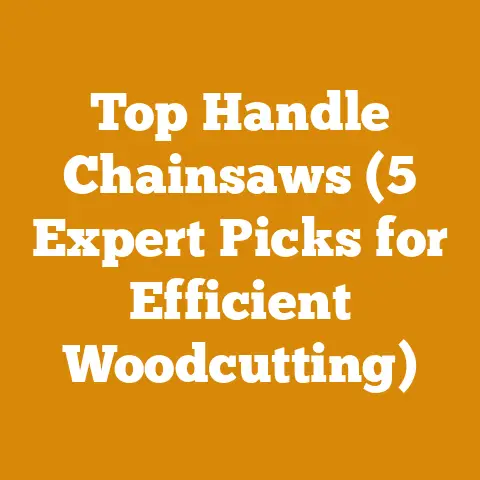 Top Handle Chainsaws (5 Expert Picks for Efficient Woodcutting)