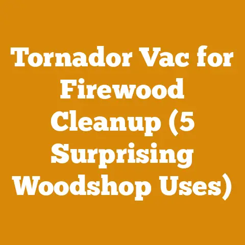 Tornador Vac for Firewood Cleanup (5 Surprising Woodshop Uses)