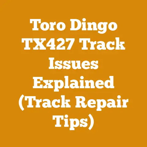 Toro Dingo TX427 Track Issues Explained (Track Repair Tips)