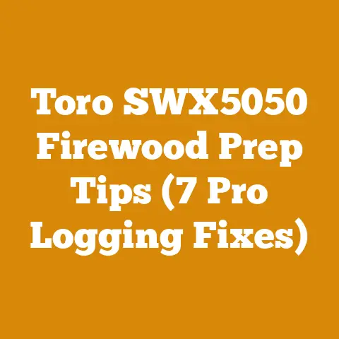 Toro SWX5050 Firewood Prep Tips (7 Pro Logging Fixes)