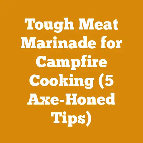Tough Meat Marinade for Campfire Cooking (5 Axe-Honed Tips)
