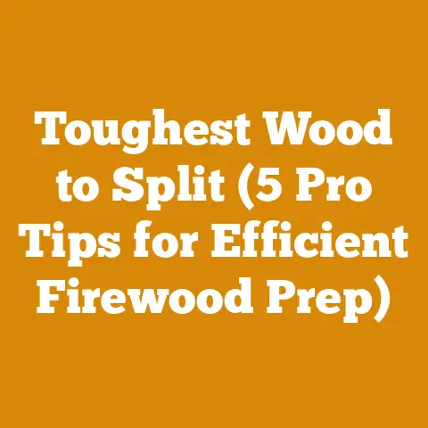 Toughest Wood to Split (5 Pro Tips for Efficient Firewood Prep)