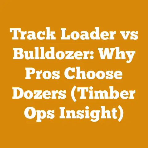 Track Loader vs Bulldozer: Why Pros Choose Dozers (Timber Ops Insight)
