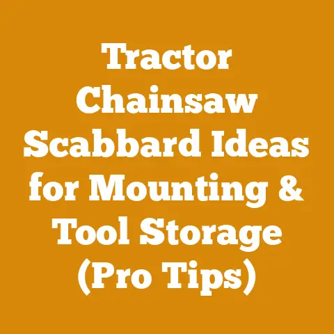 Tractor Chainsaw Scabbard Ideas for Mounting & Tool Storage (Pro Tips)