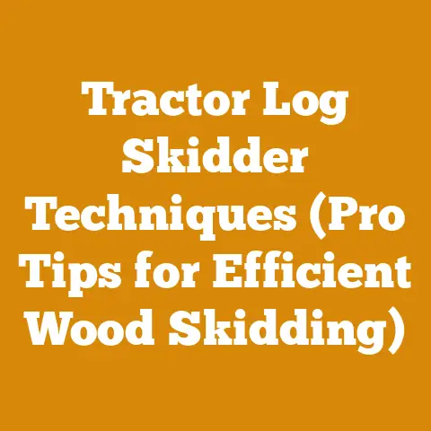 Tractor Log Skidder Techniques (Pro Tips for Efficient Wood Skidding)