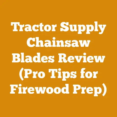 Tractor Supply Chainsaw Blades Review (Pro Tips for Firewood Prep)