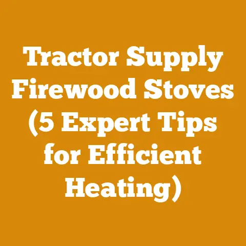 Tractor Supply Firewood Stoves (5 Expert Tips for Efficient Heating)
