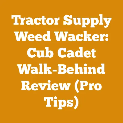 Tractor Supply Weed Wacker: Cub Cadet Walk-Behind Review (Pro Tips)