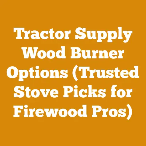 Tractor Supply Wood Burner Options (Trusted Stove Picks for Firewood Pros)
