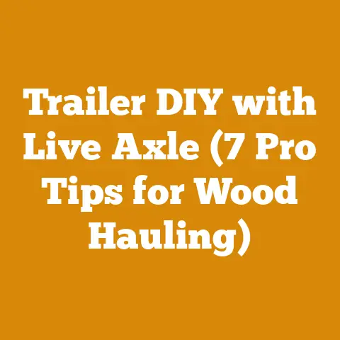 Trailer DIY with Live Axle (7 Pro Tips for Wood Hauling)