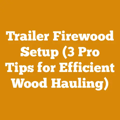 Trailer Firewood Setup (3 Pro Tips for Efficient Wood Hauling)