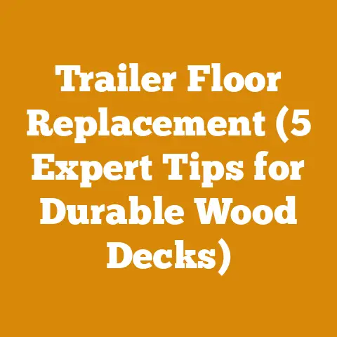 Trailer Floor Replacement (5 Expert Tips for Durable Wood Decks)