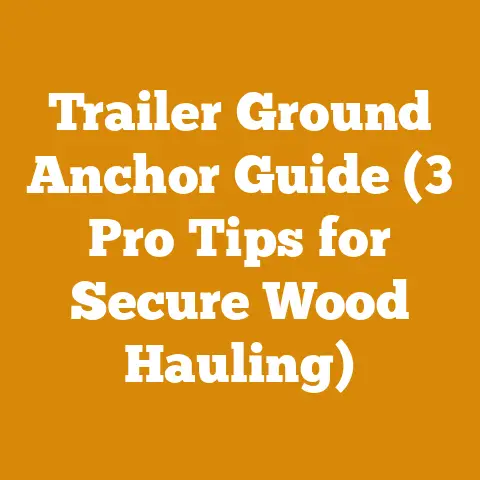 Trailer Ground Anchor Guide (3 Pro Tips for Secure Wood Hauling)