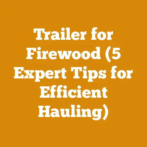 Trailer for Firewood (5 Expert Tips for Efficient Hauling)