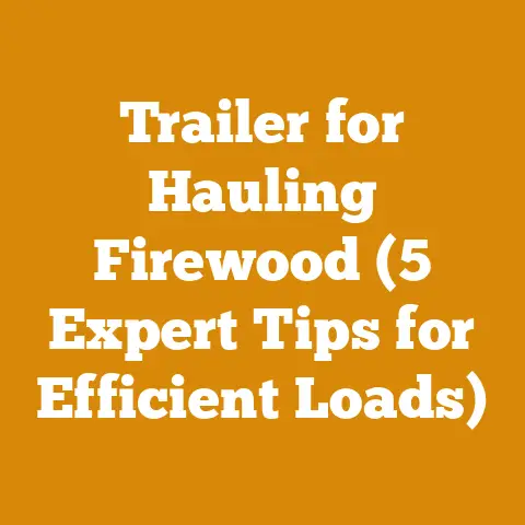 Trailer for Hauling Firewood (5 Expert Tips for Efficient Loads)