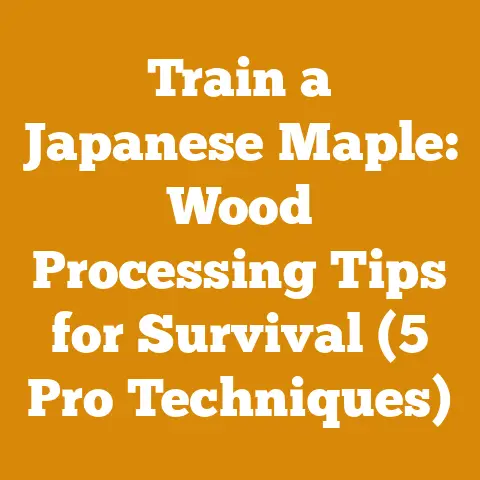Train a Japanese Maple: Wood Processing Tips for Survival (5 Pro Techniques)