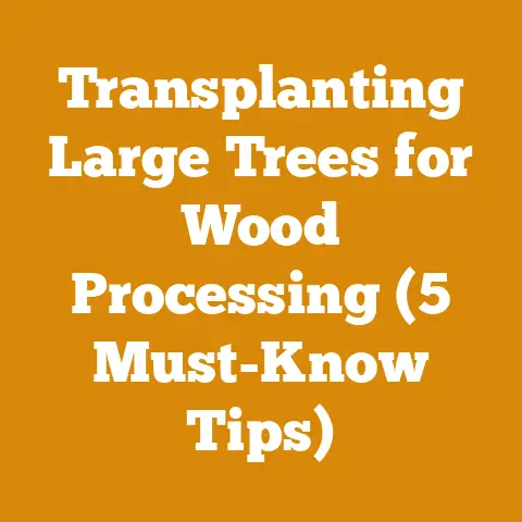 Transplanting Large Trees for Wood Processing (5 Must-Know Tips)