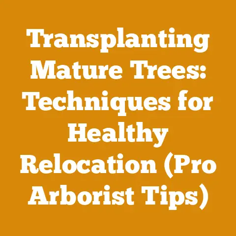 Transplanting Mature Trees: Techniques for Healthy Relocation (Pro Arborist Tips)