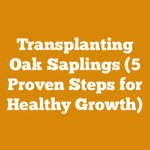 Transplanting Oak Saplings (5 Proven Steps for Healthy Growth)