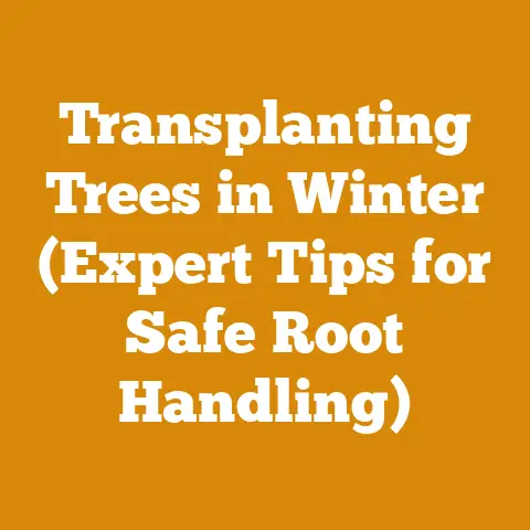 Transplanting Trees in Winter (Expert Tips for Safe Root Handling)
