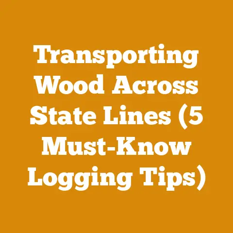 Transporting Wood Across State Lines (5 Must-Know Logging Tips)