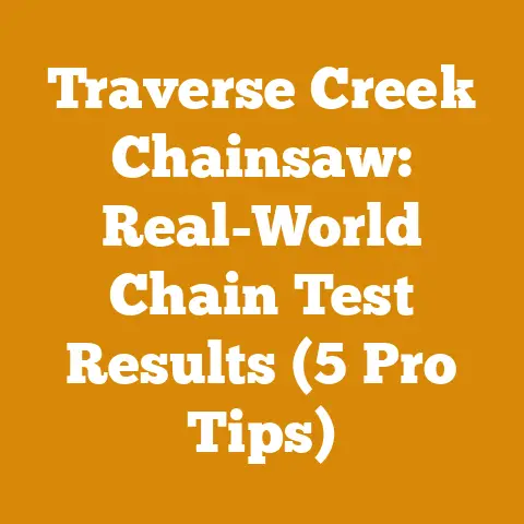 Traverse Creek Chainsaw: Real-World Chain Test Results (5 Pro Tips)
