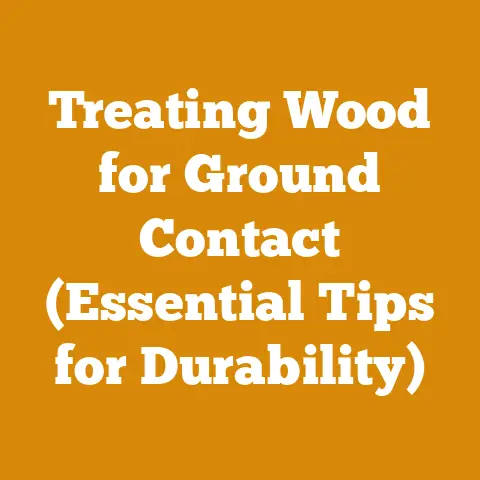 Treating Wood for Ground Contact (Essential Tips for Durability)