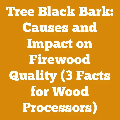 Tree Black Bark: Causes and Impact on Firewood Quality (3 Facts for Wood Processors)