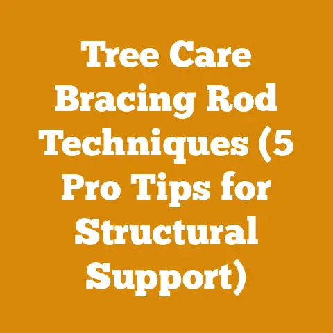 Tree Care Bracing Rod Techniques (5 Pro Tips for Structural Support)