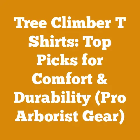 Tree Climber T Shirts: Top Picks for Comfort & Durability (Pro Arborist Gear)